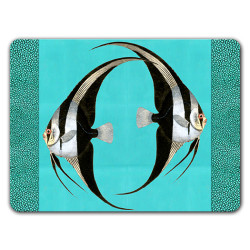 Shagreen Pesci Sottopiatto Rettangolare