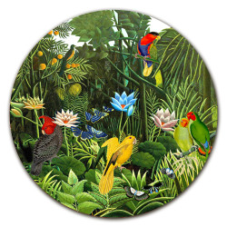 Guinea Pappagalli SOTTOBOTTIGLIA - Ø cm 16 - 20 - 16 cm