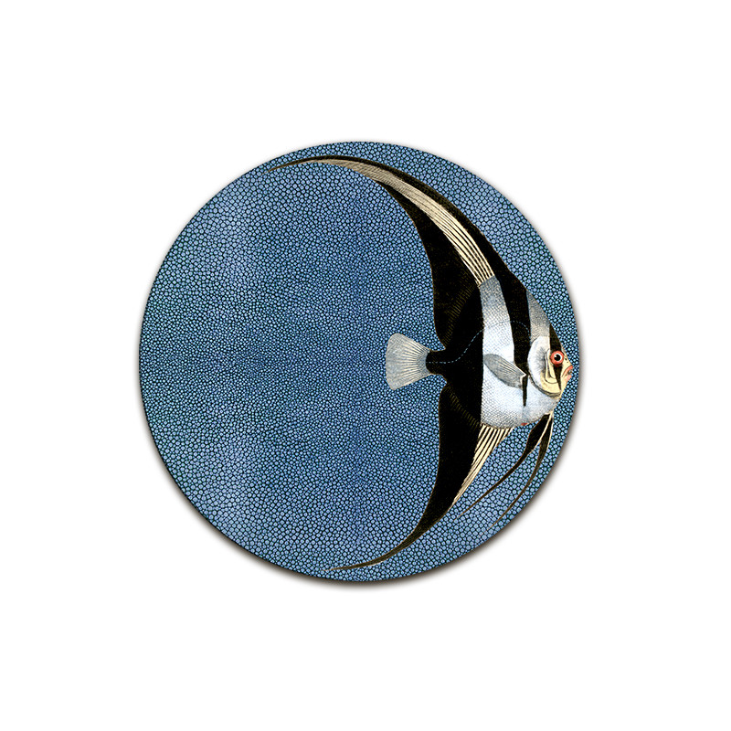 Collezione completa "Shagreen Pesci" - 12 Sottopiatti