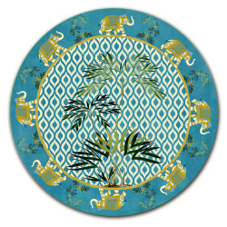Ceylon Elefanti Centrotavola - Ø cm 16 - 20 - 20 cm