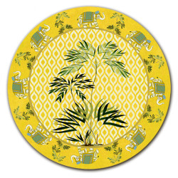 Ceylon Elefanti Centrotavola - Ø cm 16 - 20 - 20 cm