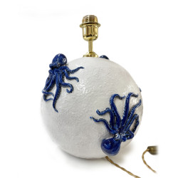 Base Lampada Sfera Polpi