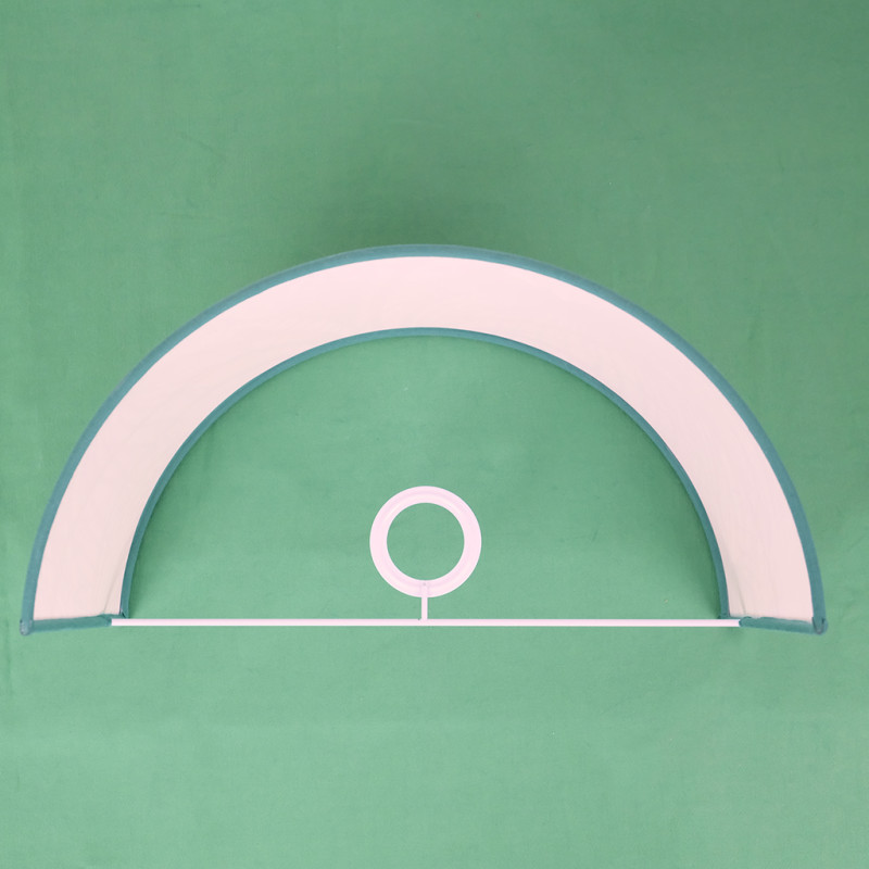 Ventola Geo Righe Verdi e Crema