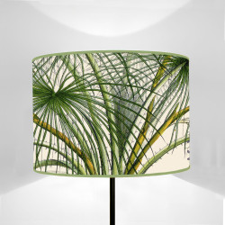 Paralume cilindro Flora Palma 02