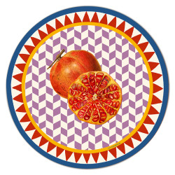 Giudecca Sottopiatto Rotondo modello Melograno - Ø cm 34 e 39