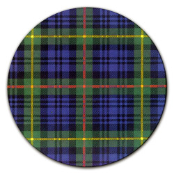 Shetland Scozzese Sottobicchiere Rotondo - Ø cm 9,5