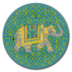 Elephanta Elefanti Centrotavola - Ø cm 16 - 20 - 20 cm