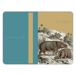 Alphabet Sottopiatto Rettangolare Lettera I