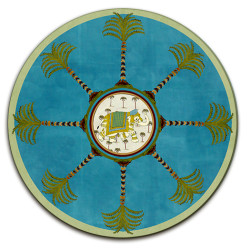 Zanzibar Palme Centrotavola - Ø cm 16 - 20 - 20 cm