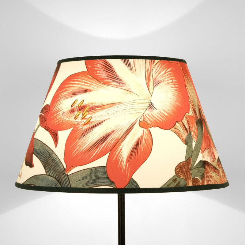 Paralume tronco di cono Flora Amarillo