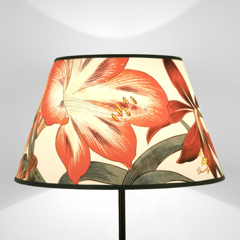 Paralume tronco di cono Flora Amarillo