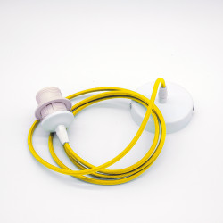 Filo Elettrico da sospensione colore Giallo