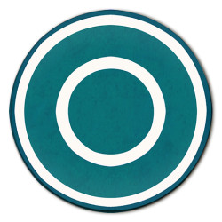 Capri Cerchi Sottopiatto Rotondo – Ø cm 34 e 39