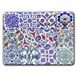 Kekova Iznik Sottopiatto Rettangolare