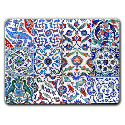 Kekova Iznik Sottopiatto Rettangolare