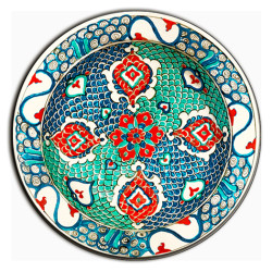 Imbro Iznik Sottopiatto Rotondo – Ø cm 34 e 39