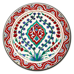 Imbro Iznik Sottobicchiere Rotondo - Ø cm 9,5