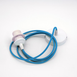 Electric wire suspension SKY BLUE color