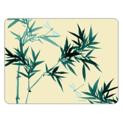 Flores Bamboo Rectangular Placemat model 02
