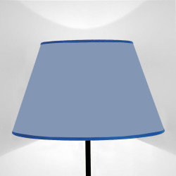 Lampshade truncated cone solid color Avio