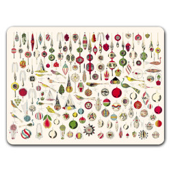 Natale Sottopiatto Rettangolare Modello 01