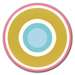 Minorca Sottobicchiere Rotondo Modello 06 – Ø cm 9,5