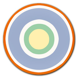 Minorca Sottobicchiere Rotondo Modello 04 – Ø cm 9,5