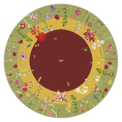 Levanzo Fiori Sottopiatto Rotondo Modello 04