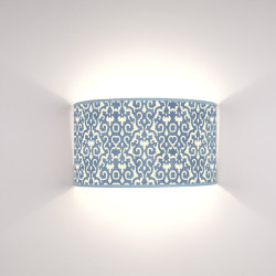 Ventola Geo Arabesco Avio e Crema