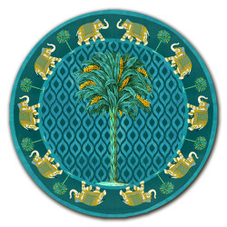 Sumba Elefanti Sottopiatto Rotondo - Ø cm 34 e 39