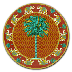 Sumba Elefanti SOTTOBOTTIGLIA - Ø cm 16 - 20 - 16 cm