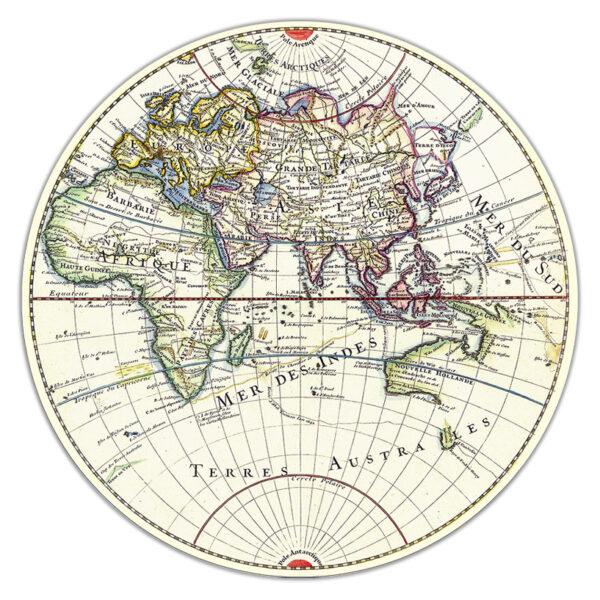 Mappa Antica Europa - Asia - Africa