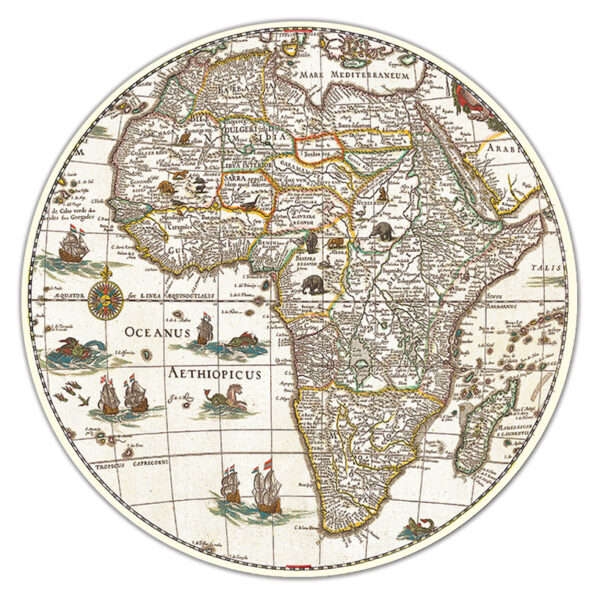 Mappa Antica Africa